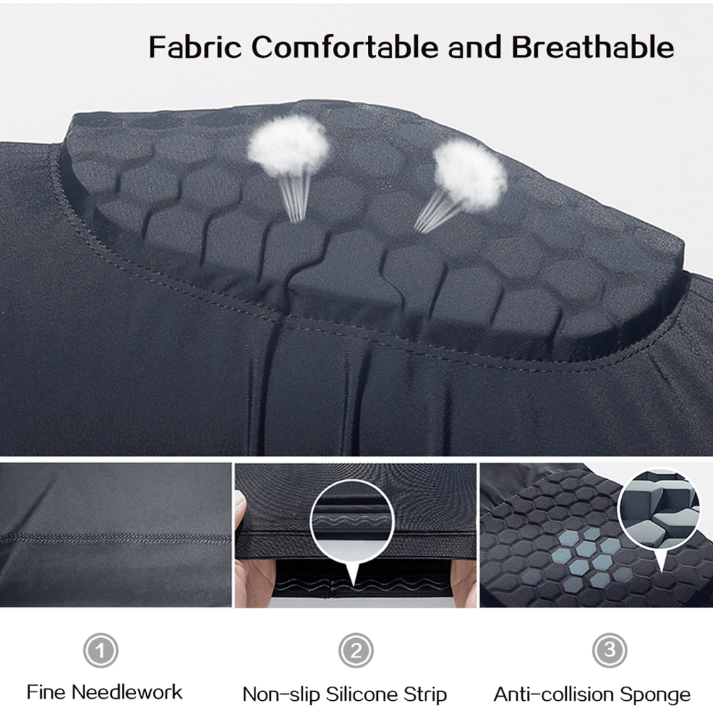 Anti-Collision Compression Honeycomb Knee Pad