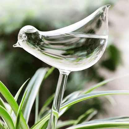 Bird Shaped Plant Self Watering Glass Globe