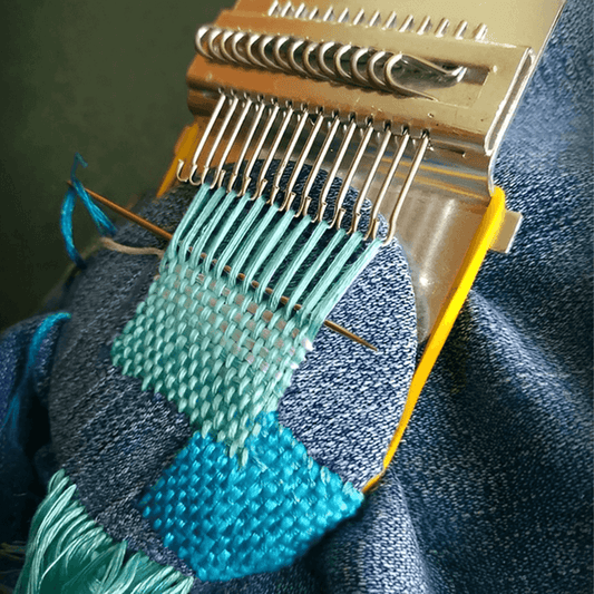 Speedweave Small Weaving Darning Wooden Loom Machine