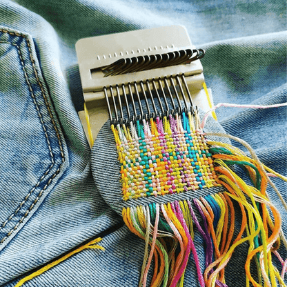 Speedweave Small Weaving Darning Wooden Loom Machine