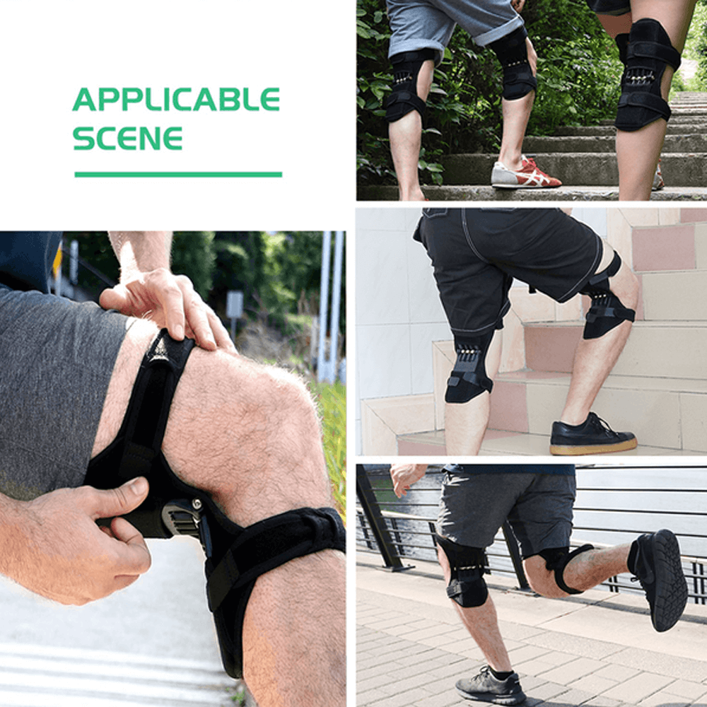 Power Knee Joint Pads For Additional Strength | Comfort-Providing Power Knee Support Pads | Knee Joint Stabilizers