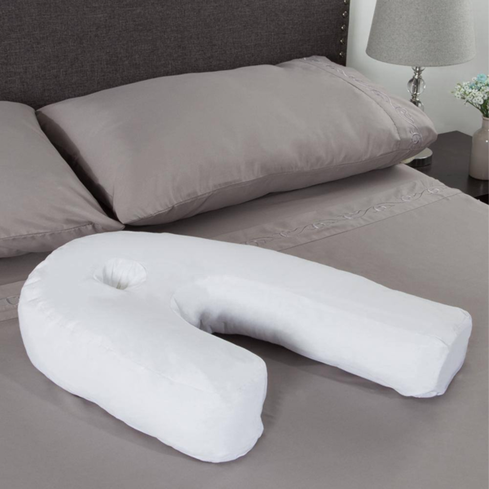 Ergonomic Comfort Pillow With Breathable Fabric To Sleep Soundly and Improve Wellness