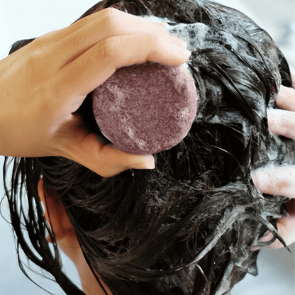 Herbal Hair Darkening Shampoo Bar for Gray Hair Repair & Natural Shine