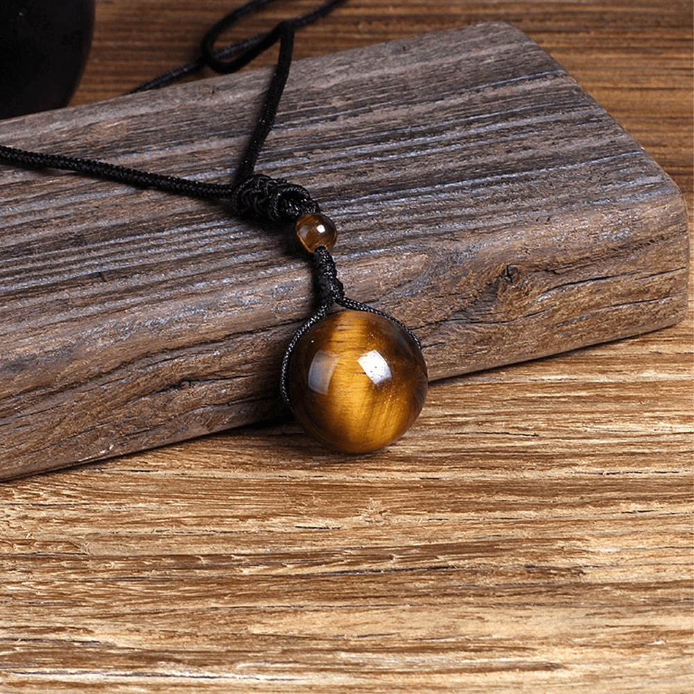 Tiger'Eyeronic Necklace