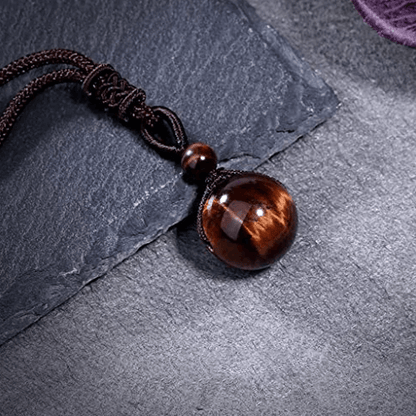 Tiger'Eyeronic Necklace