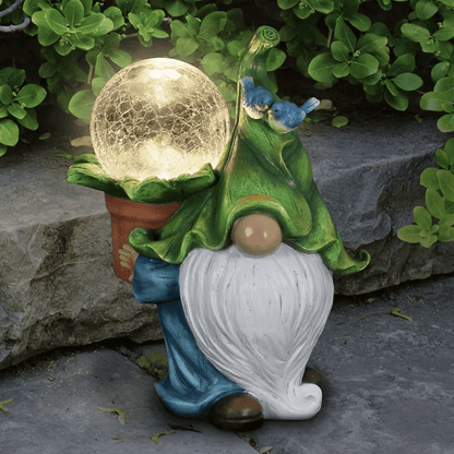 Power-Efficient Adorably Cute Garden Gnome Statues for Magical Yard Decor