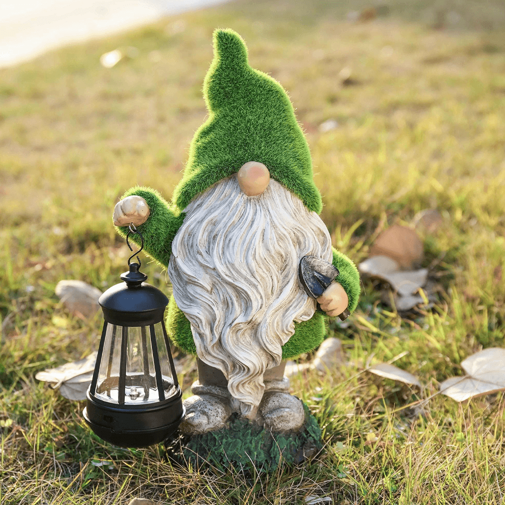 Power-Efficient Adorably Cute Garden Gnome Statues for Magical Yard Decor