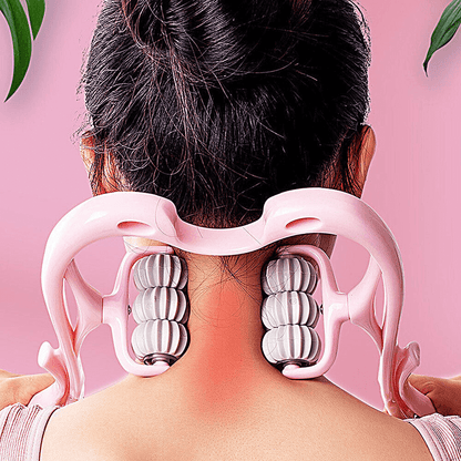 NeckBud Massage Roller – Ultimate Relief for Neck, Back & Shoulder Pain
