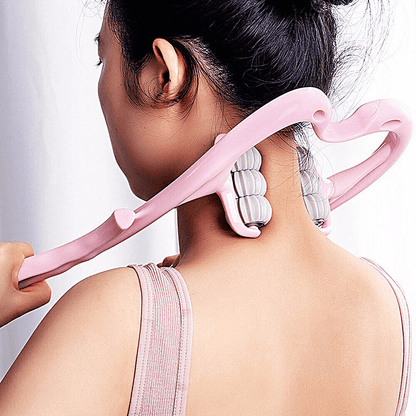 NeckBud Massage Roller – Ultimate Relief for Neck, Back & Shoulder Pain