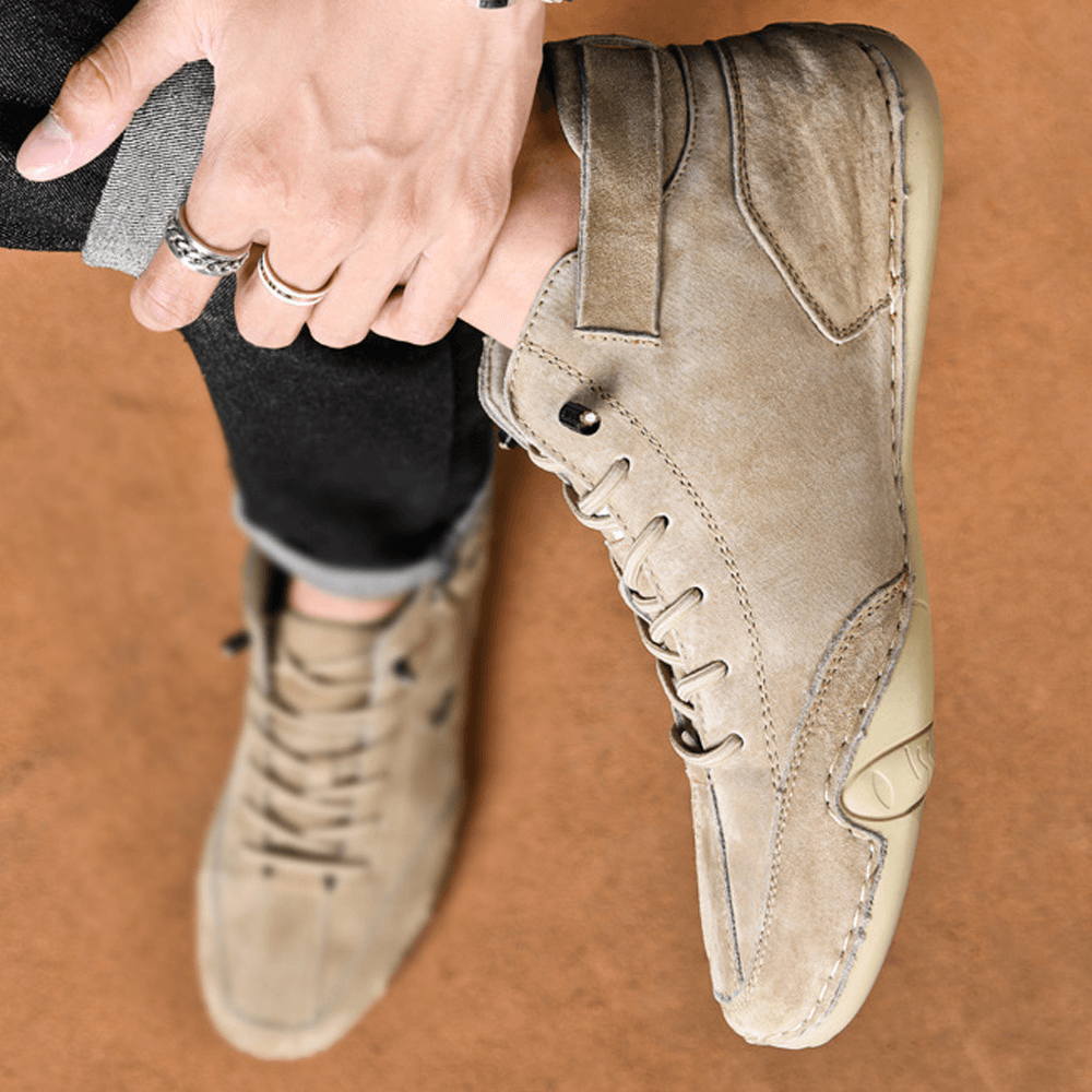 Handmade AllSeason Lightweight Comfort Unisex Chukka Boots