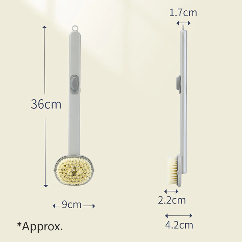 Long Handle Liquid Bath Brush