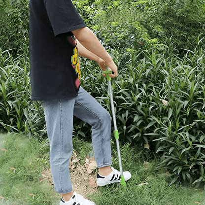 Standing Weed Picker With Ergonomic Handle | Claw-Designed Standing Plant Remover | Long Handle Weed Puller Tool