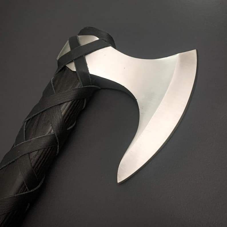 hunting axe, viking axe, with rose wood, engraved cutting axe, anniversary gifts for her, gifts for him, camping axes