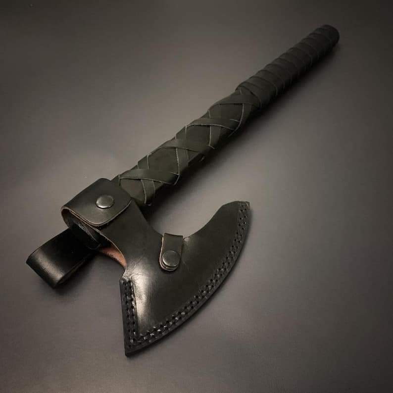 hunting axe, viking axe, with rose wood, engraved cutting axe, anniversary gifts for her, gifts for him, camping axes