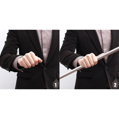 Collapsible Magic Metal Pocket Staff - A Must-Have for Martial Arts Enthusiasts