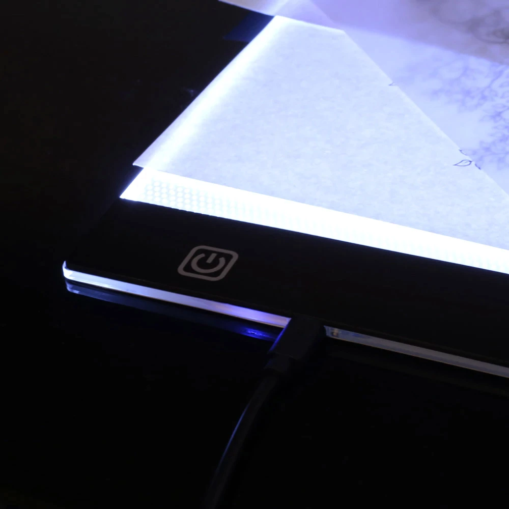 LED Trace Light Pad | Portable LED Art Craft Tracing Light Board | Light Pad Dimmable for Art, Painting & Sketching