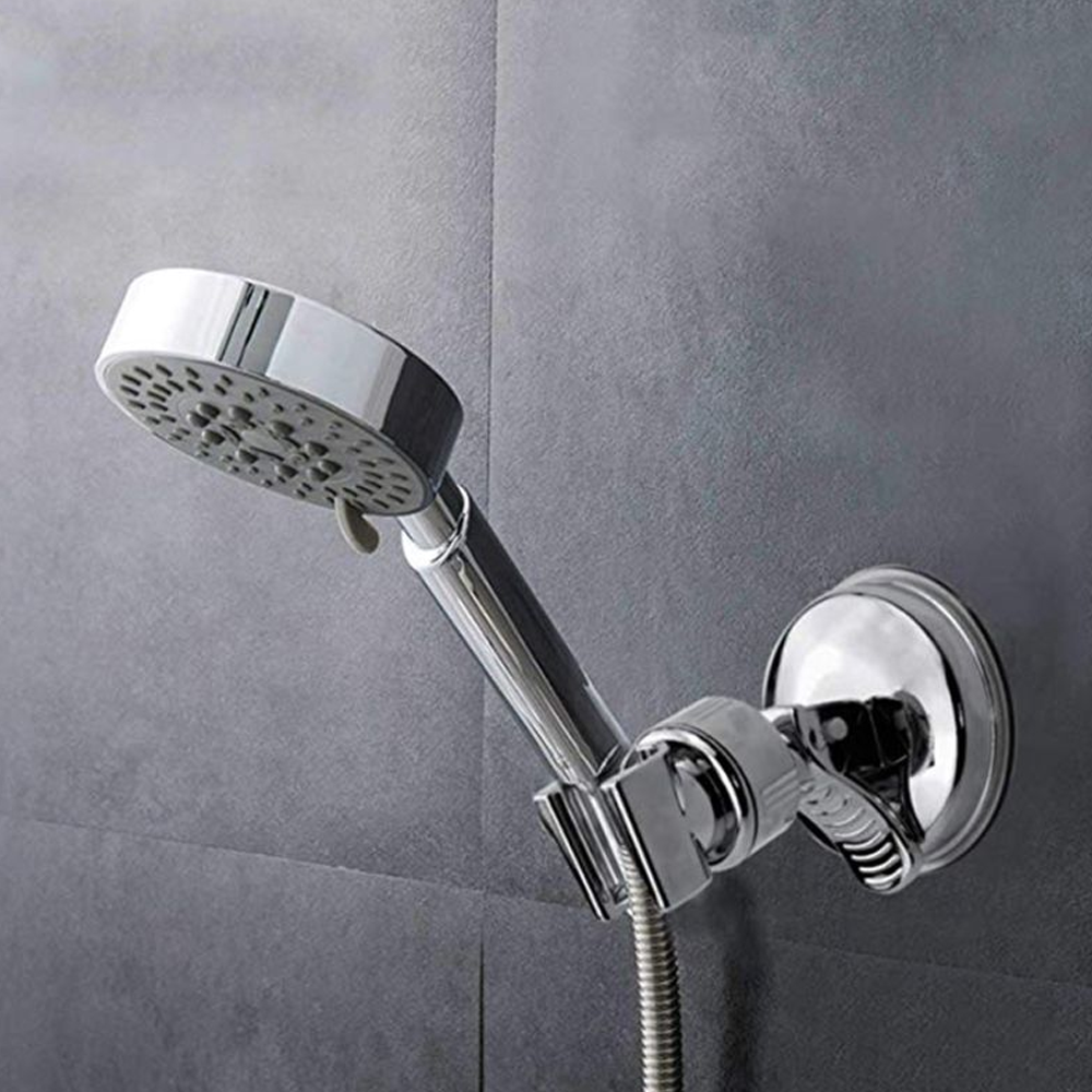 Adjustable Suction Cup Shower Head Holder - Secure Grip & Easy Installation