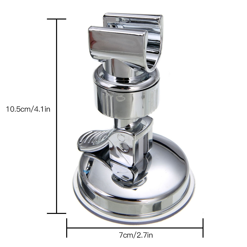 Adjustable Suction Cup Shower Head Holder - Secure Grip & Easy Installation