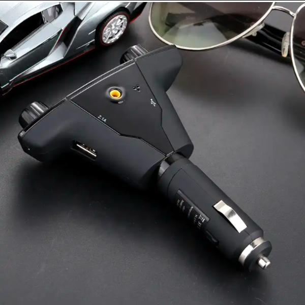 Bluetooth Car FM Transmitter with MP3 Player and USB Car Charger