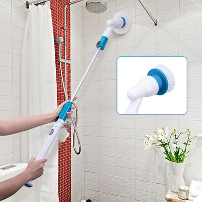 Extendable Cordless Power Scrubber For Bathrooms & Kitchen
