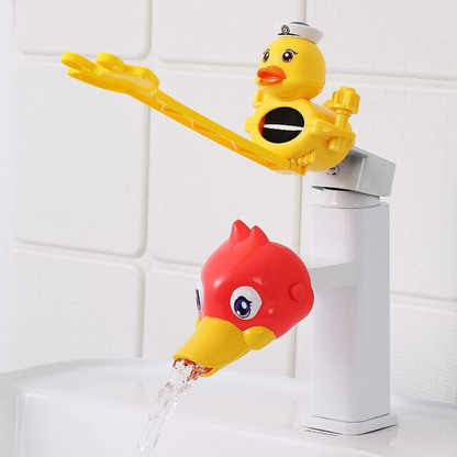 Water Faucet & Handle Extender Set For Toddlers & Young Kids, Plastic Material