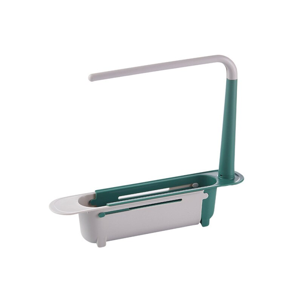 Telescopic Sink Rack With Drain Holes