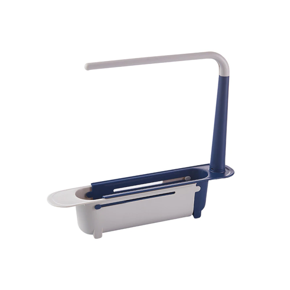 Telescopic Sink Rack With Drain Holes