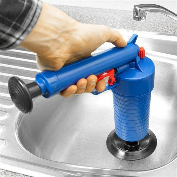 Plunger Opener Cleaner Kit – High-Pressure Drain Unblocker for Home | Perfect for Housewarming Gifts