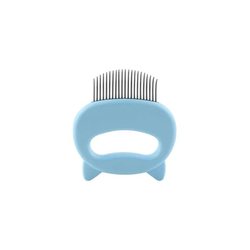 Pet Massaging Shell Comb For Relaxed Grooming Sessions