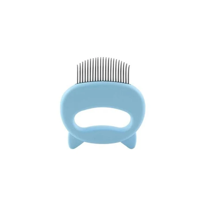 Pet Massaging Shell Comb For Relaxed Grooming Sessions