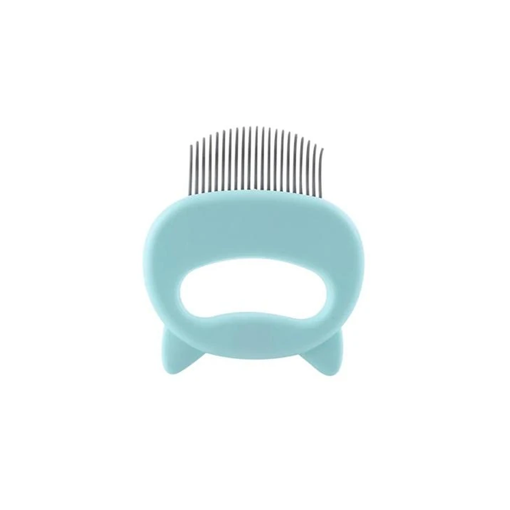 Pet Massaging Shell Comb For Relaxed Grooming Sessions