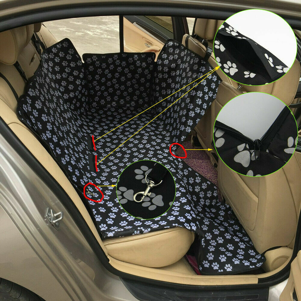 Waterproof Dog Hammock Car Seat Cover