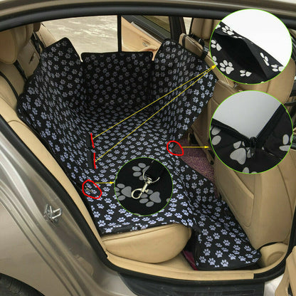 Waterproof Dog Hammock Car Seat Cover