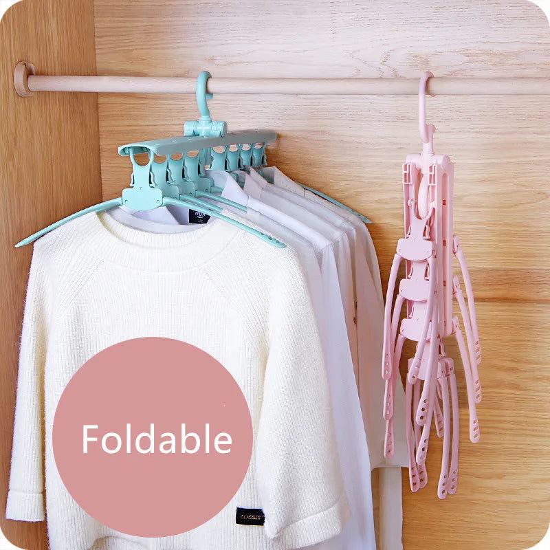 Smart Collapsible & Folding Clothes Hanger
