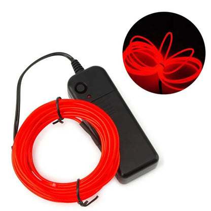DIY Flexible Multi-Colored Neon Wire LED Lights