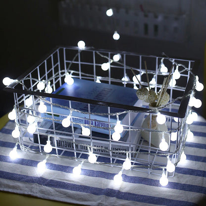 LED Ball String Lights For Indoor & Outdoor Décor