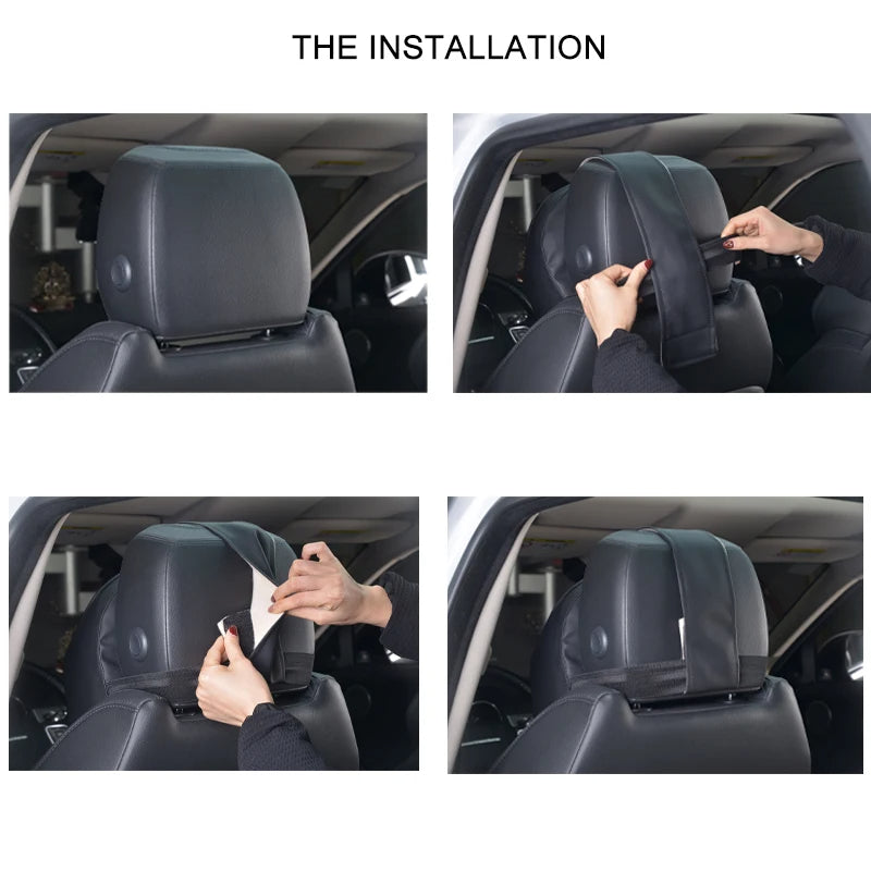 3D Memory Foam Car Neck & Back Pillow For Driving
