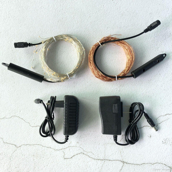 LED Cascade Waterfall String Lights, Outdoor Twinkle Lights for Trees & Gardens