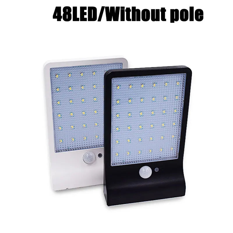 48 LEDs Solar Gutter Light