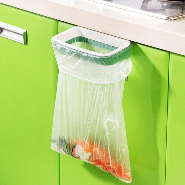 Trash Bag Holder Rack – Hanging Garbage Bag Organizer