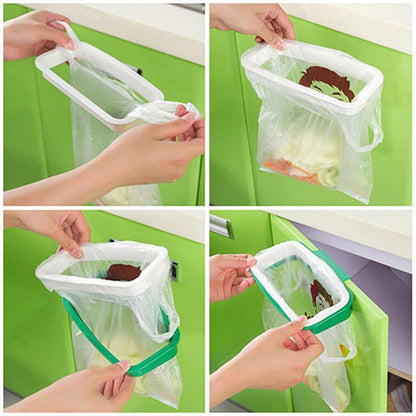 Trash Bag Holder Rack – Hanging Garbage Bag Organizer