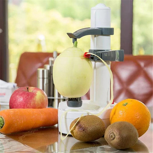 Best Electric Fruit & Potato Peeler – Automatic Vegetable Peeler, Perfect Kitchen Accessory, Unique Gift for Cooks
