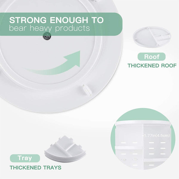 360 Rotating Makeup Organizer