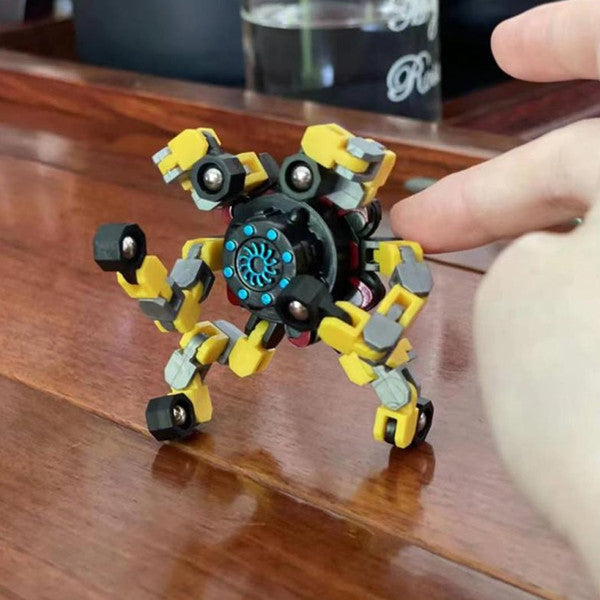 Transforming Mechanical Fingertip Spinner