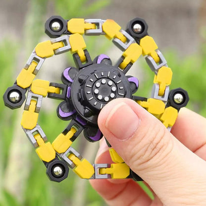 Transforming Mechanical Fingertip Spinner