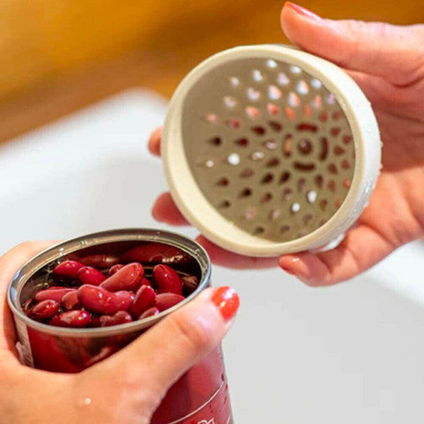 Snap-On Silicone Can Colander Strainer for Your Kitchen