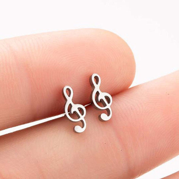 Music Notes Earrings (Different Colors)