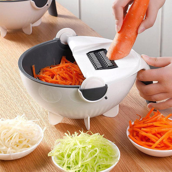 Smart Chopping and Strainer Bowl - Multi-Functional Kitchen Chopper | Perfect Gift for Cooks