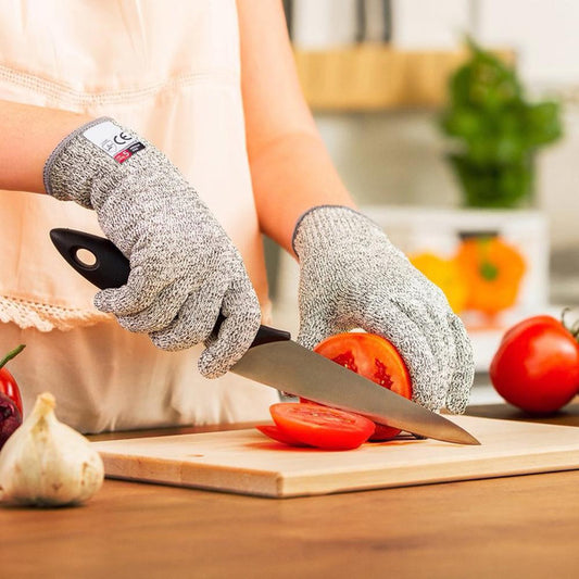 Cut Resistant Kitchen Gloves - Durable, Safe Cooking Gloves | Perfect Gift for Cooks & Chefs