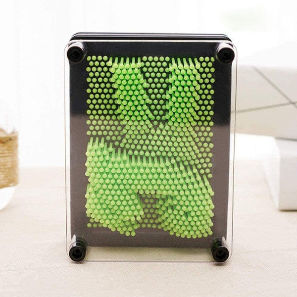 3D Pin Art Toy - Interactive Pin Face Art for Kids